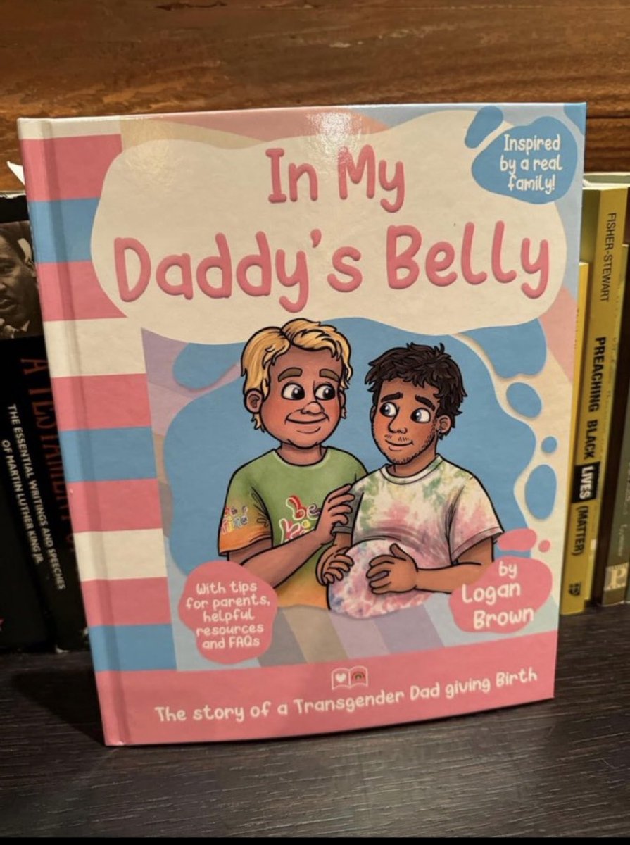 Thank-A-Democrat for making books like this available to your children at the Kizarian Elem School in Providence: “In My Daddy’s Belly” Inspired by a real family [with serious mental health issues]